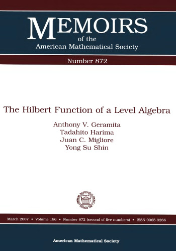 ﻿تابع هیلبرت یک جبر سطح