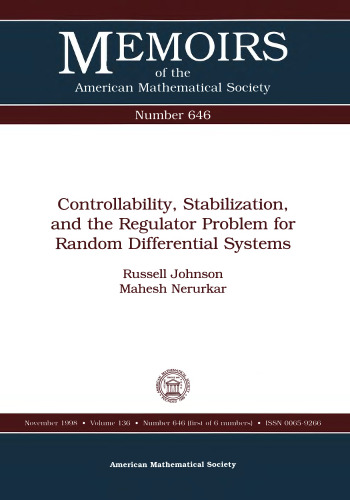 قابلیت کنترل ، ثبات و مشکل تنظیم کننده سیستم های افتراقی تصادفی