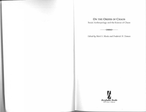 ﻿درباره نظم آشوب: انسان شناسی اجتماعی و علم آشوب