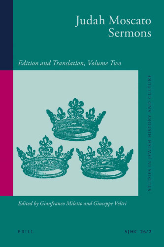 یهودا Moscato خطبه ها: نسخه و ترجمه