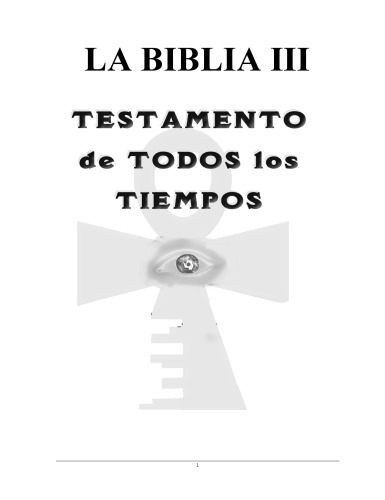 کتاب مقدس III: عهد عتیق