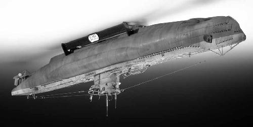 Planos maqueta submarino aleman U-BOOT VII c