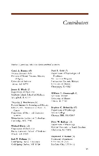 ﻿نوروبیولوژی یادگیری و حافظه