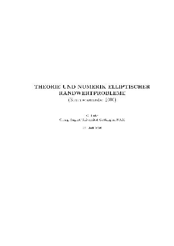 مشکلات مقدار بیضوی مرز 001