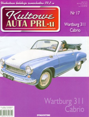 ﻿Wartburg 311 Convertible
