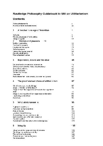 راهنمای فلسفه میل در مورد فایده گرایی