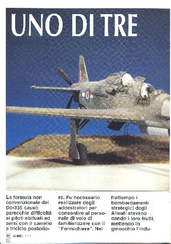 ﻿Dornier Do-335 A-12 Tamiya 1-48