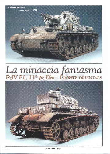 ﻿Tamiya 1-35 Panzer IV F1 از 11 Pz Div، جبهه شرقی
