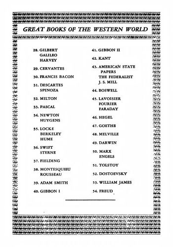 کتابهای عالی جهان غربی ، جلد. 40