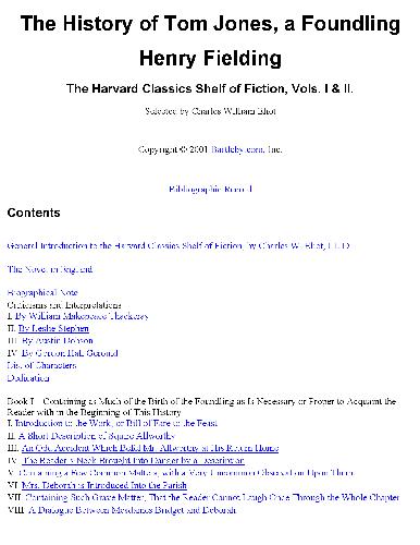 تاریخچه تام جونز