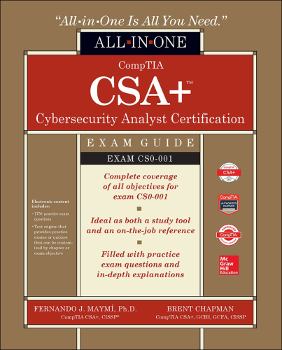 ﻿راهنمای آزمون همه‌جانبه CompTIA CSA+ Cybersecurity Analyst