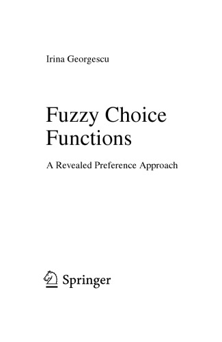 ﻿توابع انتخاب فازی یک رویکرد ترجیحی آشکار