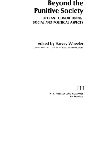 فراتر از جامعه تنبیهی: شرط بندی اپراتور: جنبه های اجتماعی و سیاسی