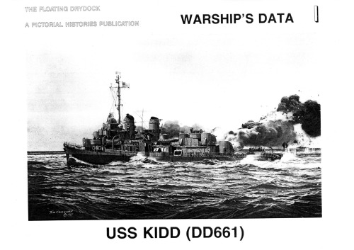 ﻿اطلاعات کشتی جنگی 1 USS Kidd (DD-661)