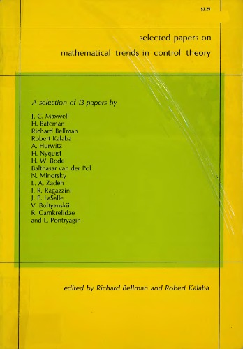 مقالات انتخاب شده در مورد روند ریاضیات در تئوری کنترل