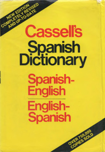 فرهنگ لغت اسپانیایی-انگلیسی ، انگلیسی-اسپانیایی Cassell = Diccionario español-inglés، inglés-español