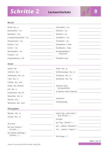 ﻿Schritte 2 آلمانی برای خارجی ها