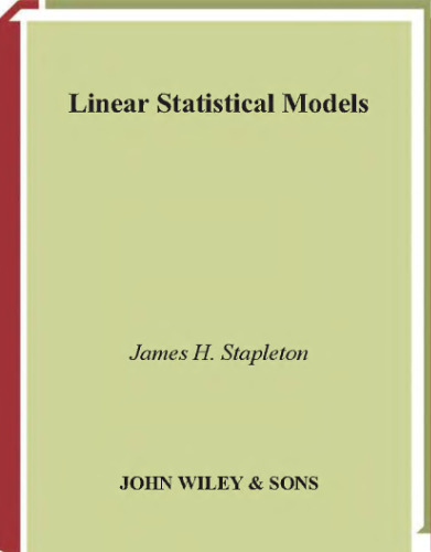 ﻿مدل های آماری خطی