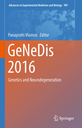 ﻿Genesis 2016 Neurodegeneration