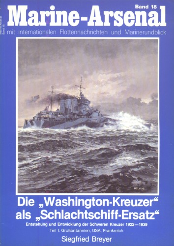 ﻿Naval Arsenal 018 - The Washington Cruisers به ​​عنوان جایگزین کشتی جنگی (1) - انگلستان، ایالات متحده آمریکا، فرانسه