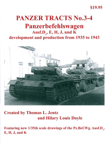 ﻿Panzerbefehlswagen (Panzer Tracts No.03-04)
