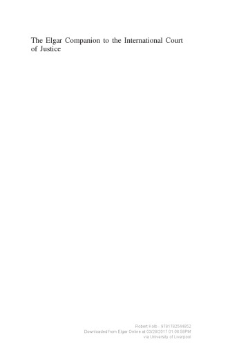 ﻿همراه الگار به دیوان بین المللی دادگستری