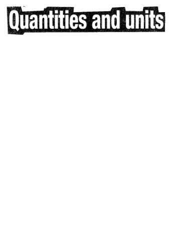 ﻿مقادیر و واحدها