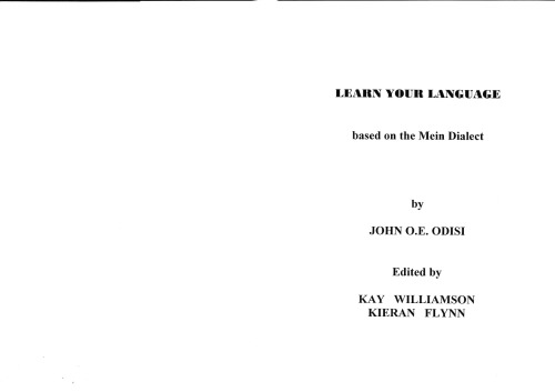 ﻿زبان خود را بیاموزید بر اساس گویش ماین