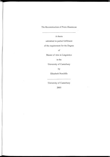 ﻿بازسازی Proto-Huastecan