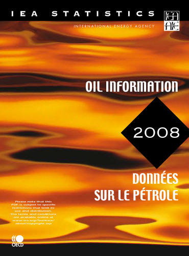 ﻿اطلاعات روغن : 2008 Edition-DonnéEs Sur le péTrole: Edition 2008.