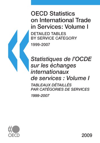 ﻿آمار OECD در مورد تجارت بین المللی خدمات = Statiques de l’OECD sur les échanges internationaux de services.