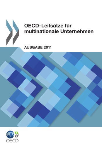 ﻿OECD-Leitsätze für چند ملیتی Unternehmen.