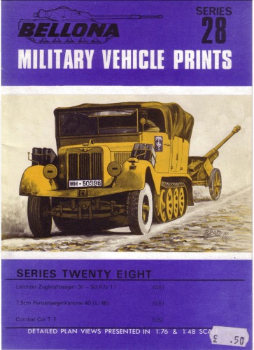 ﻿Bellona Military Vehicle Prints 28 - Sk Kfz 11