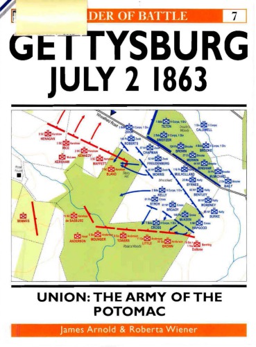 گتیسبورگ 2 ژوئیه 1863. اتحادیه: ارتش پوتومک