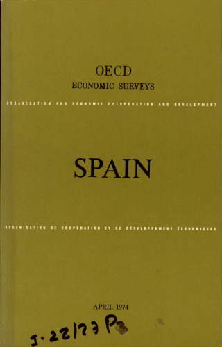 ﻿بررسی های اقتصادی OECD: اسپانیا 1974.