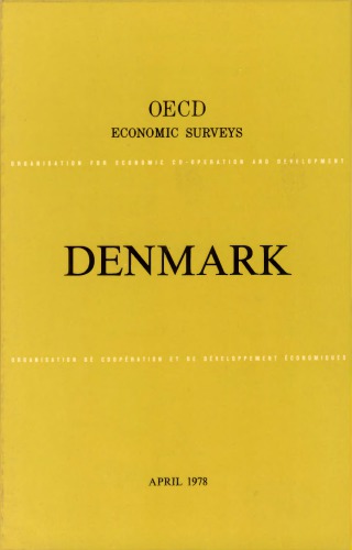 ﻿بررسی های اقتصادی OECD: دانمارک 1978.