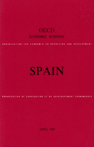 ﻿بررسی های اقتصادی OECD: اسپانیا 1979-1980.