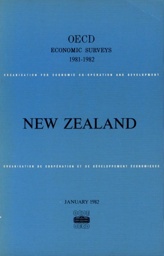 ﻿بررسی های اقتصادی OECD: نیوزلند 1981-1982.