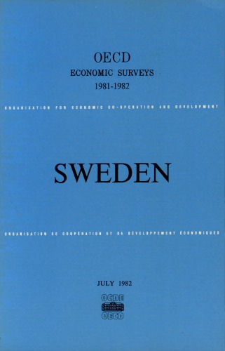 ﻿بررسی های اقتصادی OECD: سوئد 1981-1982.