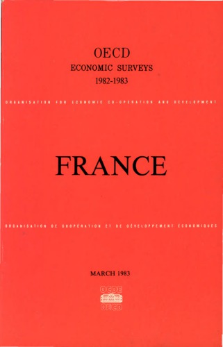 ﻿نظرسنجی های اقتصادی Oecd: فرانسه 1982-1983.