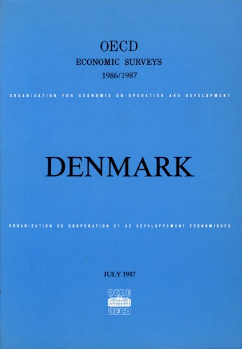 ﻿بررسی های اقتصادی OECD: دانمارک 1986-1987.