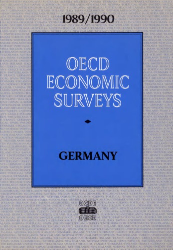 ﻿بررسی های اقتصادی OECD: آلمان 1989-1990.