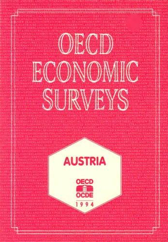 ﻿بررسی های اقتصادی OECD: اتریش / 1993/1994.