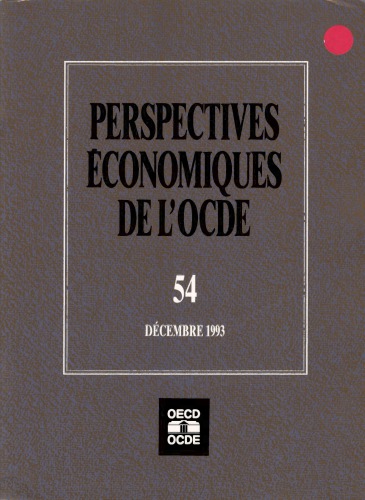 ﻿چشم انداز اقتصادی OECD. 54، دسامبر 1993