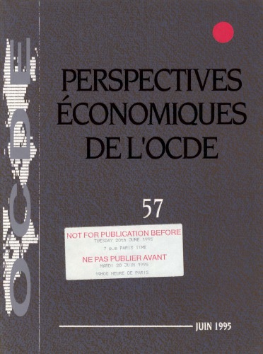 ﻿چشم انداز économoniques de l’ocde: juin n ° 57 جلد 1995-1.