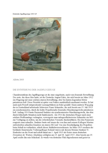 هواپیماهای جنگنده آلمانی 45 - 1915