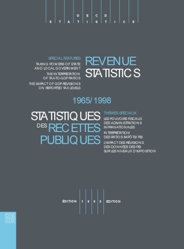 ﻿آمار درآمد ، 1965-1998 = Statistiques des recettes publiques، 1965-1968.