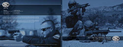 ﻿2011 FNH USA کاتالوگ محصولات نظامی و انتظامی