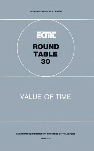 جمع آوری و تحویل بار در مناطق شهری: گزارش نخستین میزگردی در زمینه اقتصاد حمل و نقل در پاریس در 20 و 21 نوامبر 1975