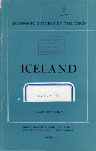 بررسی های اقتصادی OECD: ایسلند 1963
